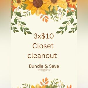 Floral Autumn Themed Poster